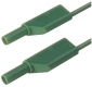 MLS WS 100/1 GN  Przewód PVC 1,0mm2, 1,0m, 2x(wt.+gn.)4mm, zielony, Hirschmann, 934095104, MLSWS1001GN